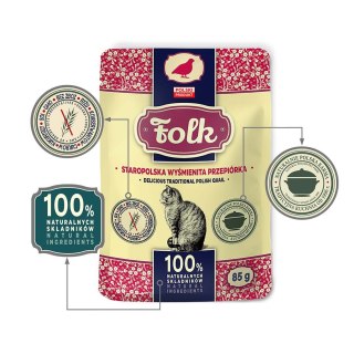 Folk FOLK Staropolska wyśmienita przepiórka saszetka 85g