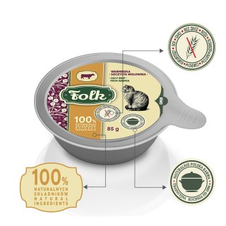 Folk FOLK Warmińska soczysta wołowina szalka 85g
