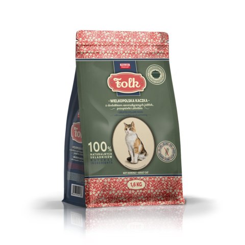 Folk FOLK Wielkopolska kaczka z dodatkiem aromatycznych jabłek, przepiórki i śledzia 1.6kg