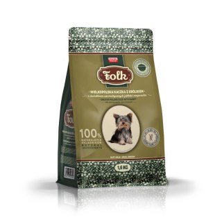 Folk FOLK Wielkopolska kaczka z królikiem, z dodatkiem aromatycznych jabłek i majeranku 1.6kg