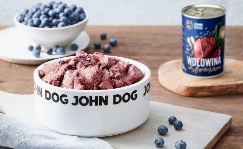JOHN DOG John Dog BERRY Adult wołowina z borówkami 800g