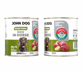 JOHN DOG John Dog GOOD FORM DOROSŁY KONINĘ KARMA 800g