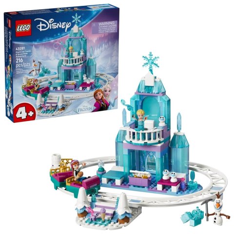 Lego LEGO Disney Princess 43281 Lodowy zamek i kulig Elsy