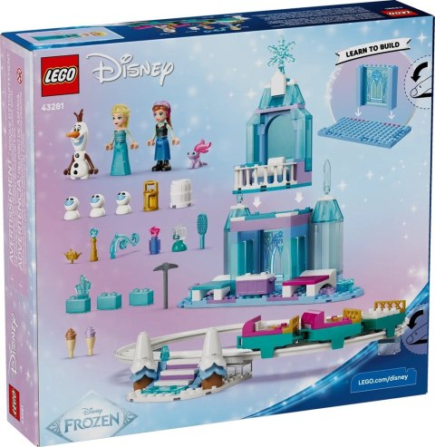 Lego LEGO Disney Princess 43281 Lodowy zamek i kulig Elsy