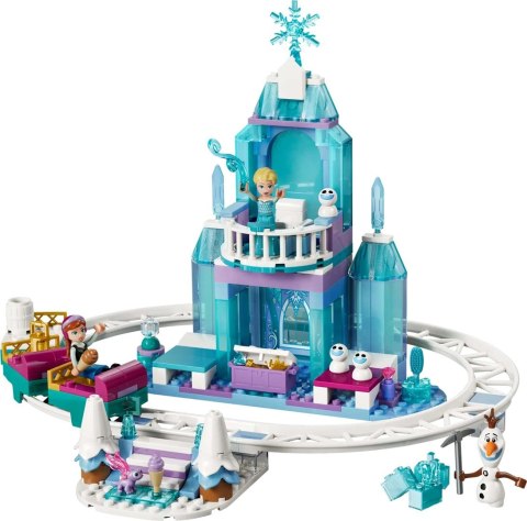 Lego LEGO Disney Princess 43281 Lodowy zamek i kulig Elsy