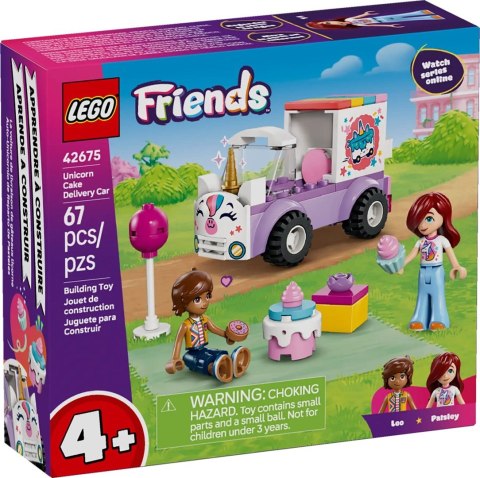 Lego LEGO Friends 42675 Samochód dostawczy z tortem w kształcie jednorożca