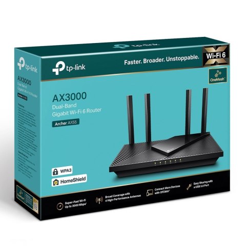 TP-LINK Router TP-LINK Archer AX55 (WYPRZEDAŻ)