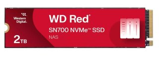 WD Dysk SSD WD Red SN700 WDS200T1R0C (2 TB ; M.2; PCIe NVMe 3.0 x4) (WYPRZEDAŻ)