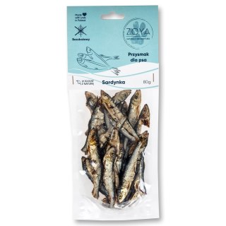 ZOYA ZOYA Sardynka przysmak dla psa 80g