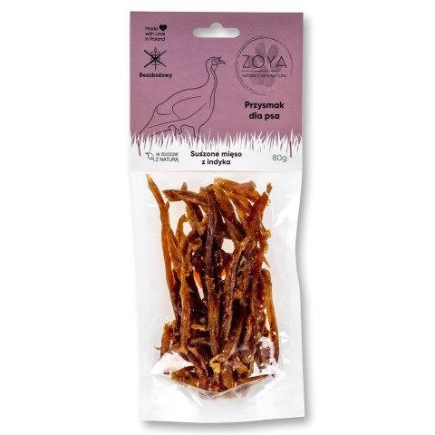 ZOYA ZOYA mięso z Indyka przysmak dla psa 80g