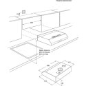 Okap podszafkowy ELECTROLUX LFU216X stalowy (WYPRZEDAŻ)