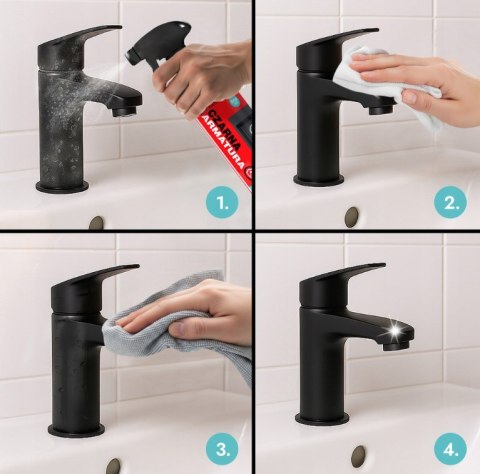 FRISCHER Płyn do czyszczenia czarnej armatury Frischer 0,5l