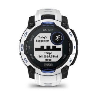 Garmin Smartwatch GARMIN Instinct 3 45mm SOLAR Whitestone