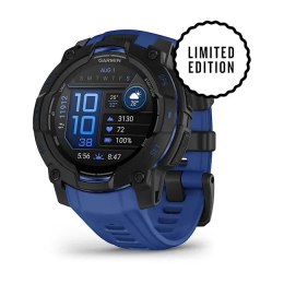 Garmin Smartwatch GARMIN Instinct 3 AMOLED 45mm Black/Bolt Blue