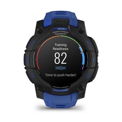 Garmin Smartwatch GARMIN Instinct 3 AMOLED 45mm Black/Bolt Blue