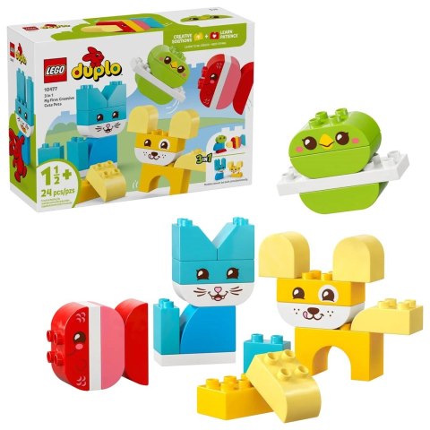 Lego LEGO DUPLO MY FIRST 3w1 10477 Kreatywne urocze zwierzaki 3w1