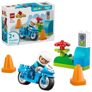 Lego LEGO DUPLO TOWN 10471 Niebieski motocykl policyjny
