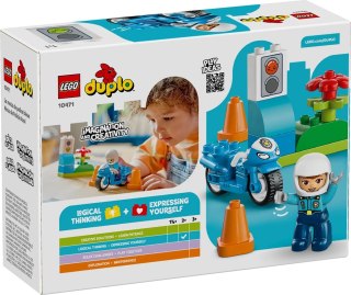 Lego LEGO DUPLO TOWN 10471 Niebieski motocykl policyjny