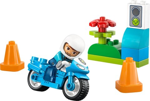 Lego LEGO DUPLO TOWN 10471 Niebieski motocykl policyjny