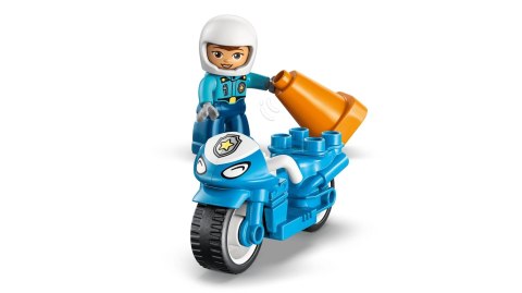 Lego LEGO DUPLO TOWN 10471 Niebieski motocykl policyjny
