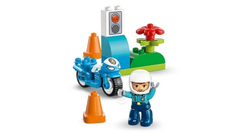 Lego LEGO DUPLO TOWN 10471 Niebieski motocykl policyjny