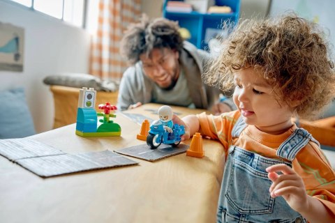 Lego LEGO DUPLO TOWN 10471 Niebieski motocykl policyjny