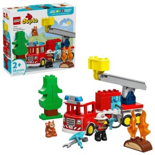 Lego LEGO DUPLO TOWN 10473 Wóz strażacki z wężem i strażakiem