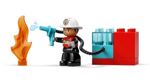 Lego LEGO DUPLO TOWN 10473 Wóz strażacki z wężem i strażakiem
