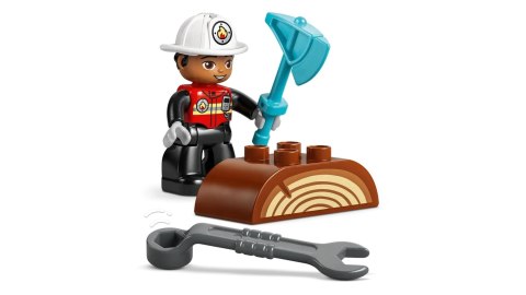 Lego LEGO DUPLO TOWN 10473 Wóz strażacki z wężem i strażakiem