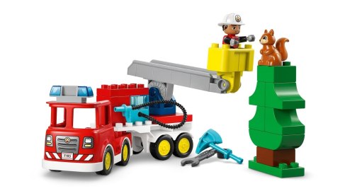 Lego LEGO DUPLO TOWN 10473 Wóz strażacki z wężem i strażakiem