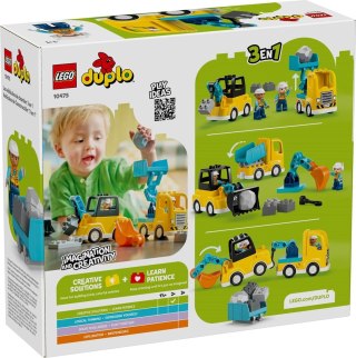 Lego LEGO DUPLO TOWN 3w1 10475 Pojazdy budowlane