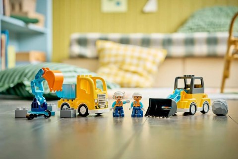 Lego LEGO DUPLO TOWN 3w1 10475 Pojazdy budowlane