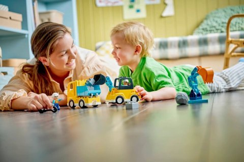 Lego LEGO DUPLO TOWN 3w1 10475 Pojazdy budowlane