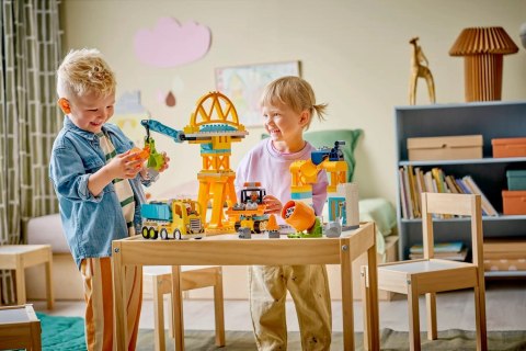 Lego LEGO DUPLO TOWN 3w1 10476 Plac budowy i pojazdy