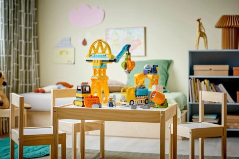 Lego LEGO DUPLO TOWN 3w1 10476 Plac budowy i pojazdy