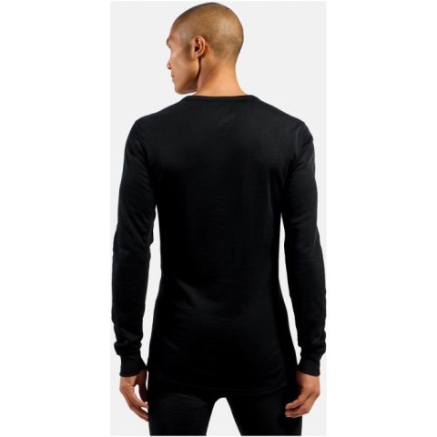 Odlo Koszulka męska Odlo BL TOP crew neck l/s ACTIVE WARM ECO roz. M Czarna