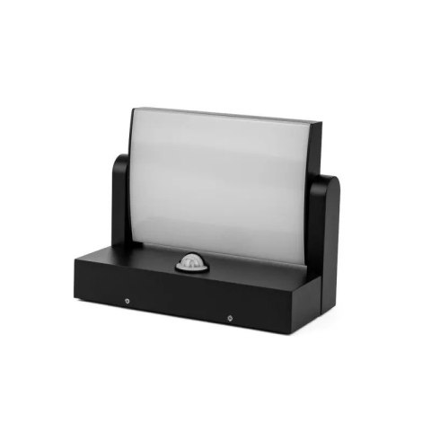 V-TAC Projektor oprawa elewacyjna V-TAC 17W LED czujnik ruchu czarna IP65 VT-11020S 4000K 2520lm