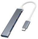 VAKOSS VAKOSS HUB USB-C TC-4125X 1XUSB 3.0 3XUSB 2.0