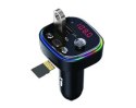 VAKOSS VAKOSS TRAMISTER SAMOCHODOWY RGB/ FM/ BLUETOOTH/ USB / 3.1A TC-B439