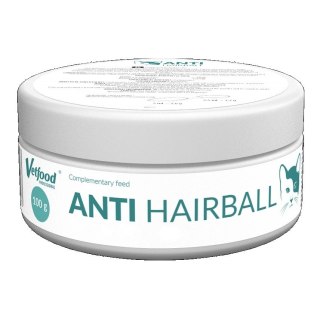 Vetfood VetFood Anti Hairlball na kule włosowe dla kota 100g