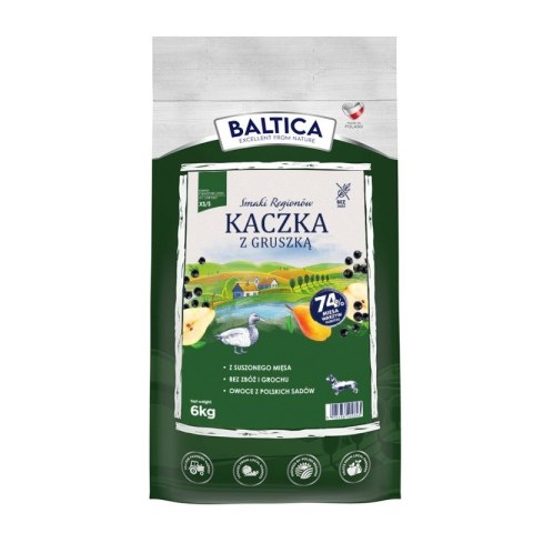 BALTICA BALTICA SMAKI REGIONÓW Kaczka z gruszką XS / S 6kg