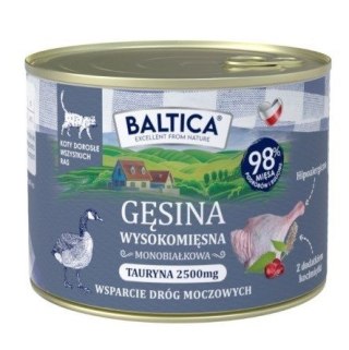BALTICA BALTICA SMAKI REGIONÓW Kot dorosły Gęsina 185g