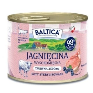 BALTICA BALTICA SMAKI REGIONÓW Kot dorosły Jagnięcina 185g 185g