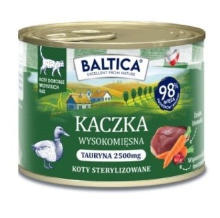 BALTICA BALTICA SMAKI REGIONÓW Kot dorosły Kaczka 185g 185g