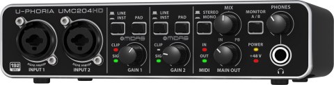 Behringer Behringer UMC204HD - Interfejs audio USB (WYPRZEDAŻ)