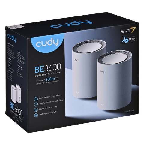CUDY CUDY M3600(2-Pack) Dwuzakresowy BE3600