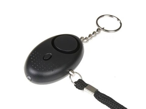 GUARD Alarm osobisty GUARD Scorpion z latarką LED, czarny, syrena 120dB (YC-003-BL)