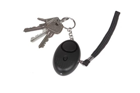 GUARD Alarm osobisty GUARD Scorpion z latarką LED, czarny, syrena 120dB (YC-003-BL)