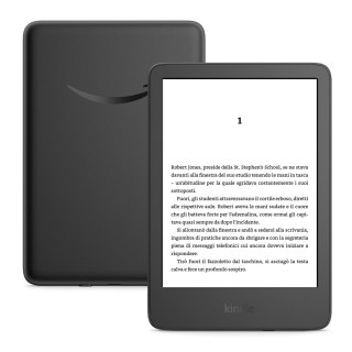 KINDLE Ebook New Kindle (11th Generation) - 2024 release 6" glare-free 16GB Wi-Fi (Ad-supported) Black (WYPRZEDAŻ)
