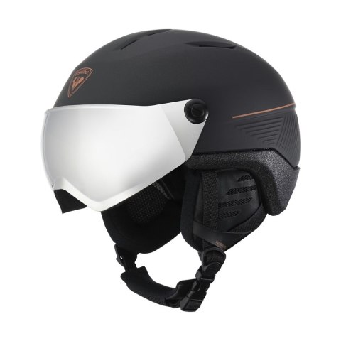 Rossignol Kask FIT VISOR IMPACTS PHOTO BLACK M/L ROSSIGNOL